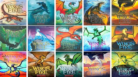 how many books are there in wings of fire