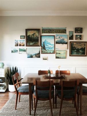 how to hang unframed art - why do you need to choose the right wall color?