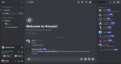 How to Play Music Through Discord: Exploring the Synergies Between Music Sharing and Community Building